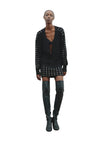 AKEP CARDIGAN Donna Akep CON BORCHIE da donna
