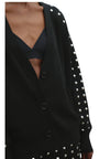 AKEP CARDIGAN Donna Akep CON BORCHIE da donna