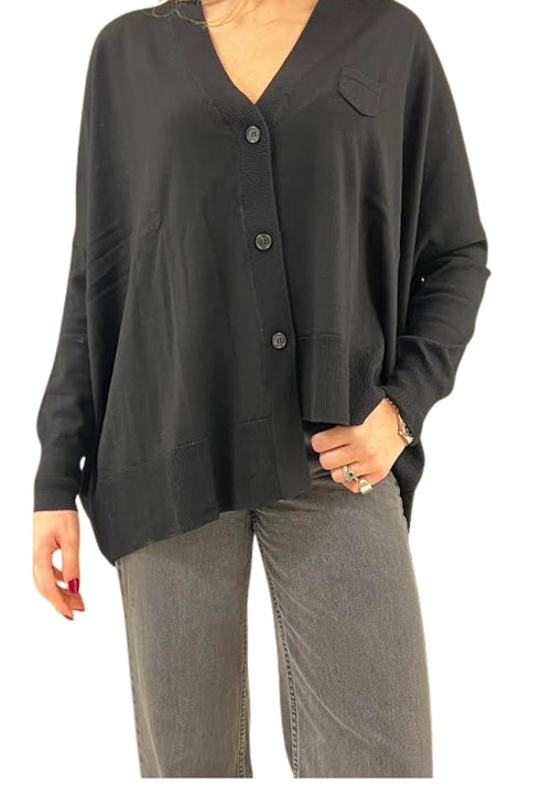 MEIMEIJ CARDIGAN Donna ASSIMETRICO da donna