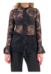 DIXIE Camicia Donna rouches in pizzo da donna