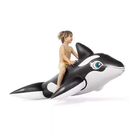 Orca Gonfiabile Cavalcabile +3 Anni Cm.193X119 Peso Kg.1,60 (58561) Intex