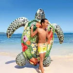 Tartaruga Gonfiabile Cavalcabile +3 Anni Cm.191X170 Peso Kg.2,13 (57555) Intex