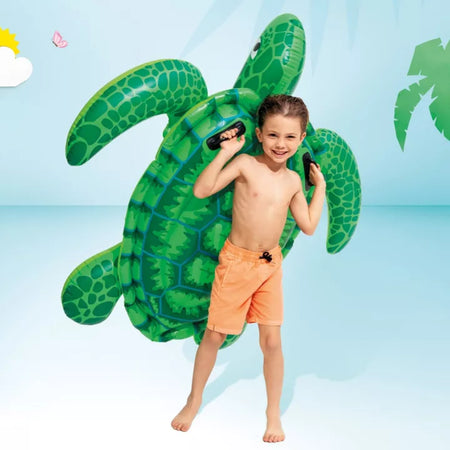 Tartaruga Marina Gonfiabile Cavalcabile +3 Anni Cm.150X127 Peso Kg.1,20 (57524) Intex