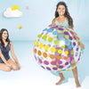 Pallone Gonfiabile Jumbo Multicolore +3 Anni Ø Cm.107 Peso Kg.0,49 (59065) Intex