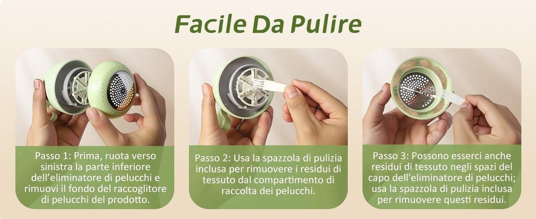 Macchina elettrica per la rimozione dei pelucchi in lana Aidisy professionale