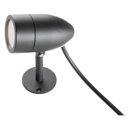 Faro Da Giardino Orientabile 'Ovi' 9 W - Nero - Sovil