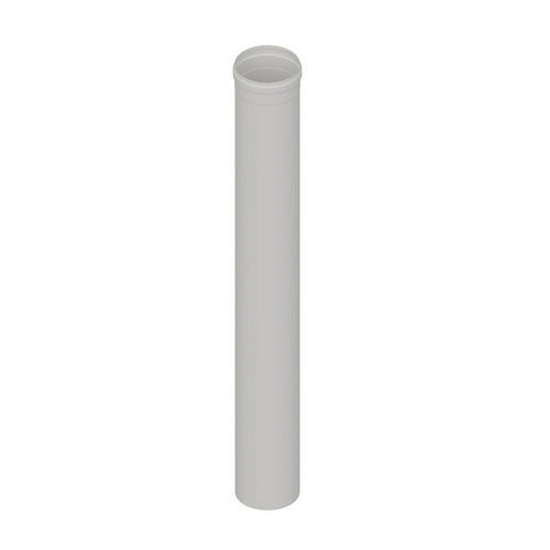 Elemento Diritto In Acciaio Aisi 304L Mt 0,50 Per Cappe- Diam. 130 Bianco- Dk- Pezzi 1
