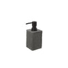 Dispenser Sapone Bagno In Poliresina Grigio Sabbia Effetto Pietra Linea Sabbia Feridras