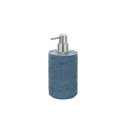 Dispenser Sapone Blu Pastello Linea Arizona In Poliresina Design Moderno Feridras