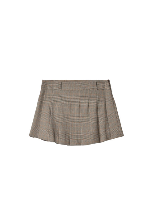 Hinnominate Minigonna pieghe Donna HINNOMINATE principe di galles da donna