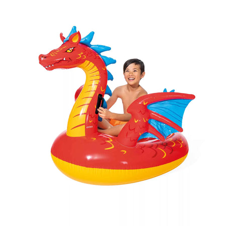 Cavalcabile Gonfiabile 'Dragone' Cm. 198 X 173 - Intex