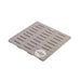 Pedana Doccia Rigida 55X55 Cm Tortora In Plastica Pp Linea Winny Feridras