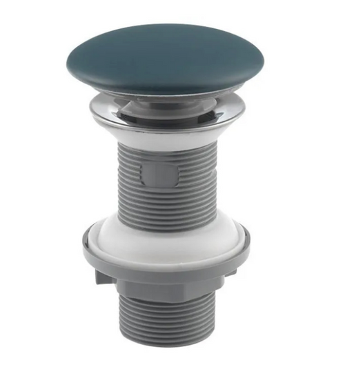 Piletta Click-Clack Infinity Senza Troppopieno- Verde Petrolio Opaco- Nymo- Pezzi 1