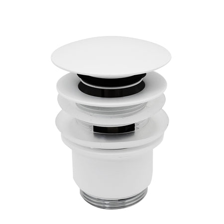 Piletta Click-Clack Senza Troppo Pieno- Bianco Opaco- Remer- Pezzi 1