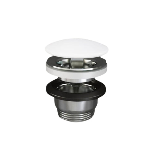 Piletta Lavabo Feeling Senza Troppo Pieno- Tappo Bianco Opaco- Rak- Pezzi 1