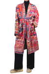LA FEMME BLANCHE La Femme Blanche - Kimono - 470160 - Fantasia fuxia da donna