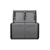 Baule Portatutto Cm 96 X 53 X H 57 - Grigio/Nero - Artplast