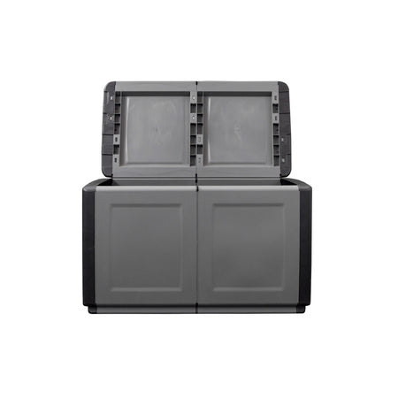 Baule Portatutto Cm 96 X 53 X H 57 - Grigio/Nero - Artplast