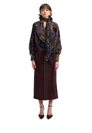 WEILI ZHENG BLUSA Donna Weili Zheng CON SCIARPETTA da donna