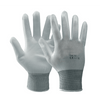 Guanto Poliestere/Poliuretano Bianco Tg. 7 - 12 Paia
