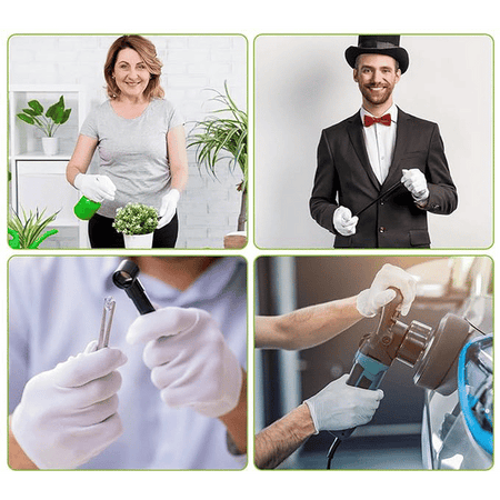 Guanto Cotone Tg. 7 - 12 Paia