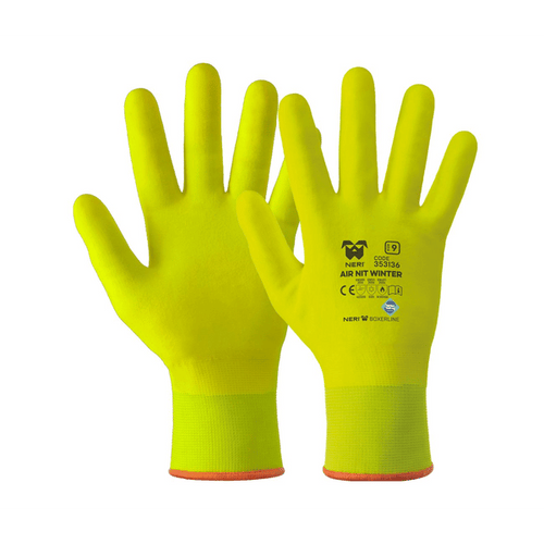 Guanto Professionale Invernale 'Air Nit Winter' Neri Tg. 8 - 12 Paia- Neri