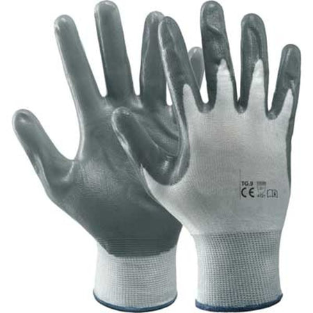 Guanto Poliestere/Nitrile Ideal Star Tg. 7 - 12 Paia- Ideal Star