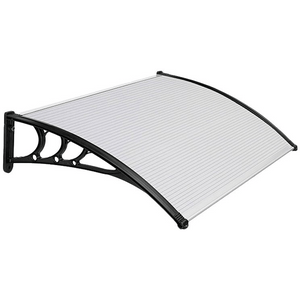 Pensilina Da Esterno Alveolare Trasparente Ideal Star 100X80 Cm - Ideal Star