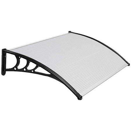 Pensilina Da Esterno Alveolare Trasparente Ideal Star 100X80 Cm - Ideal Star