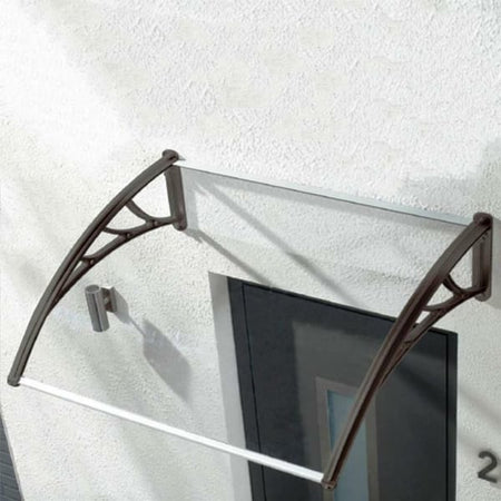 Pensilina Da Esterno Alveolare Trasparente Ideal Star 100X80 Cm - Ideal Star