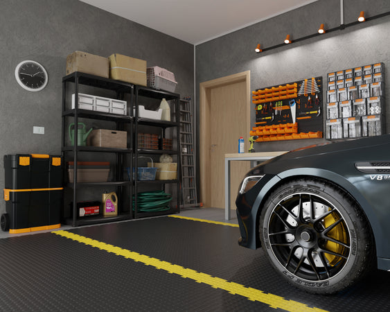 Scaffale Kit Resina Tempo 5 Ripiani Cm 80X40 H.Cm 176