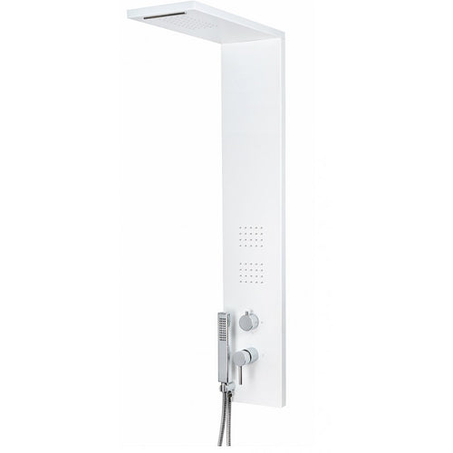 Parete Attrezzata Multifunzione Mod. Trend- Bianco Opaco Matt- Metaf- Pezzi 1