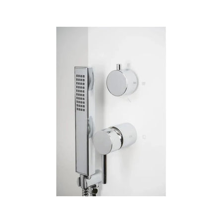 Parete Attrezzata Multifunzione Mod. Trend- Bianco Opaco Matt- Metaf- Pezzi 1