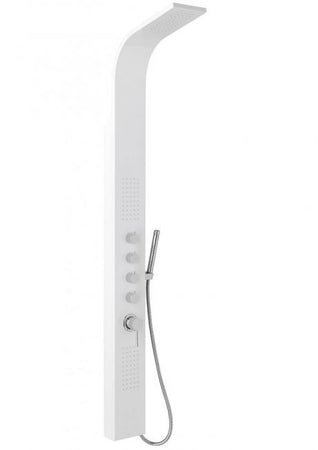 Parete Attrezzata Multifunzione Mod. Danubio- Bianco- Metaf- Pezzi 1