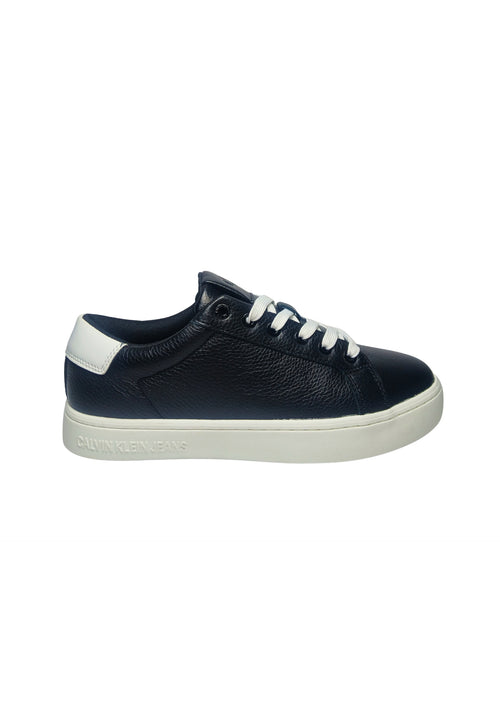 CALVIN KLEIN JEANS Scarpe Uomo Calvin Klein Jeans Sneakers uomo chiusura con lacci bianchi da uomo
