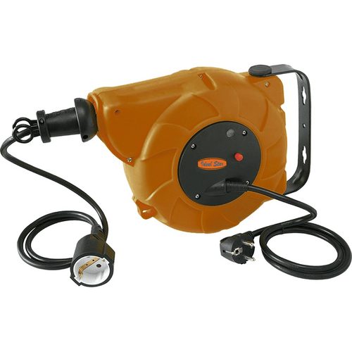 Avvolgicavo Elettrico Automatico Ideal Star A Molla 15 Mt (13+2) - Ideal Star
