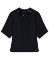 AX-ARMANI Blusa Donna AX-Armani 1256af16125-ne manica corta da donna