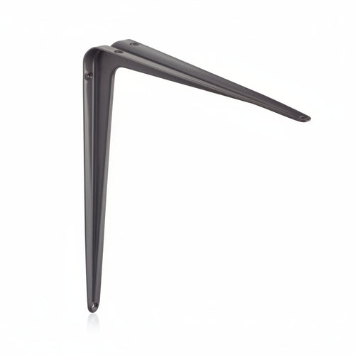Mensola Nervata- - Mm.250X300 Colore Grigio - 20 Pezzi