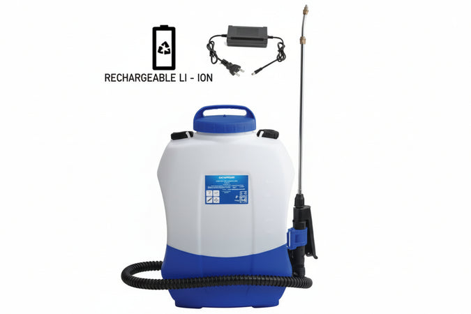 Pompa A Zaino A Batteria Lithium 8 Li-Ion Lt.8- - Cm.28X17X45H. - 1 Pezzi