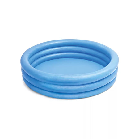 Intex Piscina Tonda Gonfiabile Crystal Blu Cm. 114X25 H (Lt. 156)