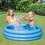 Intex Piscina Tonda Gonfiabile Crystal Blu Cm. 114X25 H (Lt. 156)