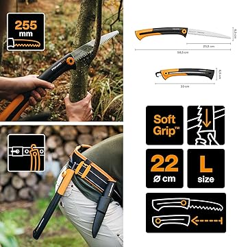 Segaccio Giardino Xtract Sw75 Lunghezza Mm.330 (123880) Fiskars