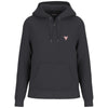 Guess felpa nera zip cappuccio mini logo W4YQ03KC811JBLK