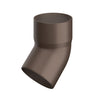 Curva Pluviale 45Â°- Diam. 80 Marrone- Edilp- Pezzi 1
