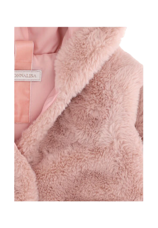 MONNALISA Ecopelliccia Bambina Monnalisa 398104_8041_ROSA da bambino