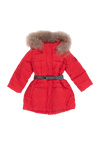 MONNALISA Piumino Bambina Monnalisa 392104_2040_ROSSO da bambino