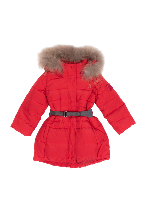 MONNALISA Piumino Bambina Monnalisa 392104_2040_ROSSO da bambino