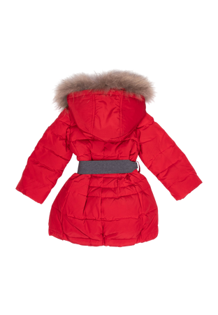 MONNALISA Piumino Bambina Monnalisa 392104_2040_ROSSO da bambino