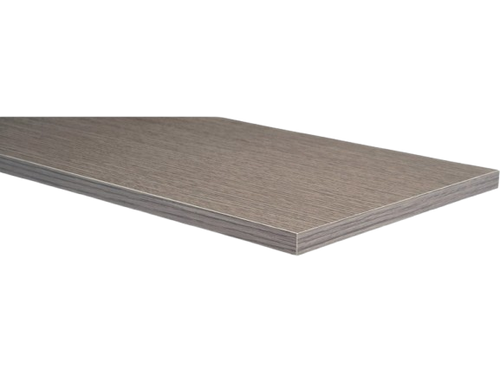Mensola In Truciolare 'Ecopan' 60 X 20 X 1,8 - Rovere Grigio- 5 Pezzi