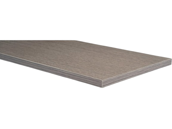 Mensola In Truciolare 'Ecopan' 60 X 20 X 1,8 - Rovere Grigio- 5 Pezzi